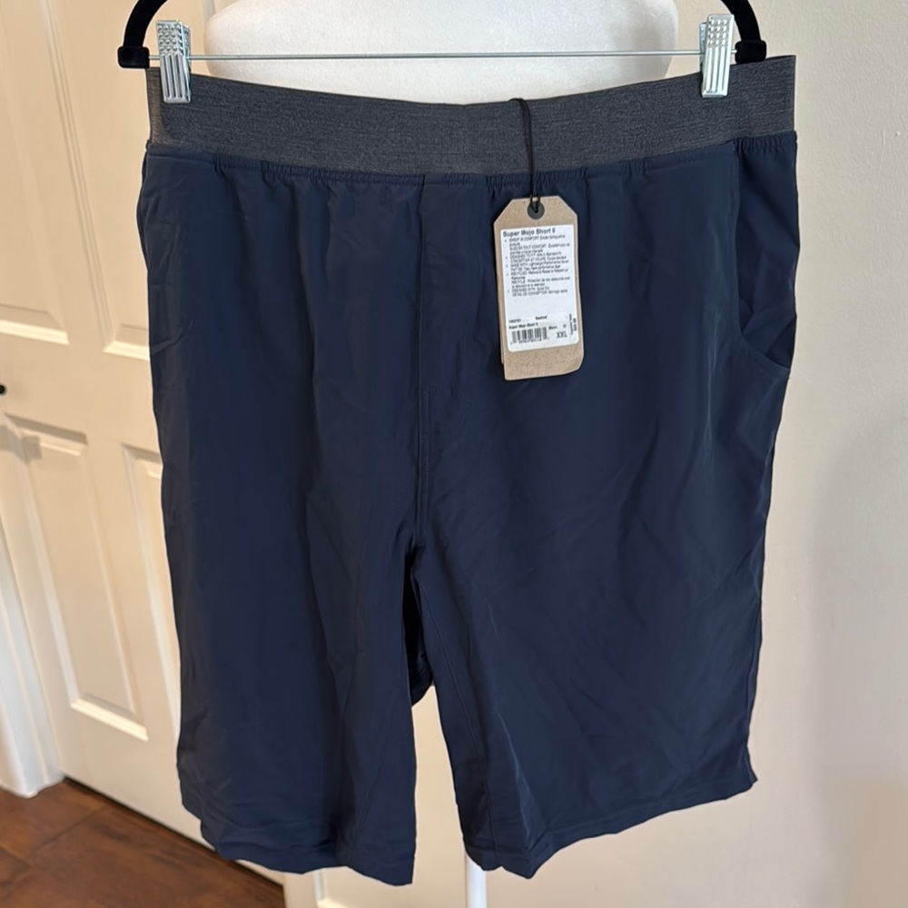 Prana - NWT - Men's Super Mojo Short II - Nautical Navy Shorts - Size: XXL